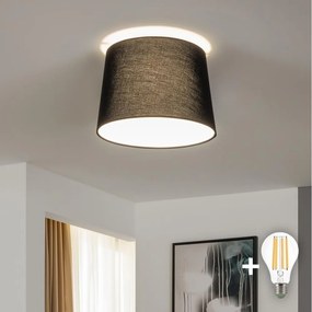 Brilagi - LED felületre szerelhető csillár CERIA 1xE27/40W/230V átm. 30 cm fekete