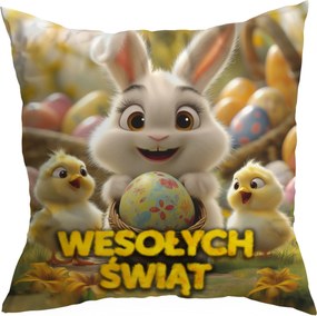 Húsvéti Párna Ajándék Nyuszi Neki 35X35 CM Nyuszi 0569