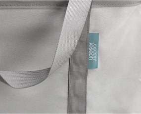 Szürke textil összecsukható szennyeskosár 35 l Duo – Joseph Joseph