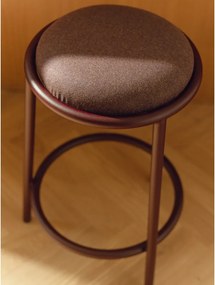 Borvörös fém bárszék (ülésmagasság 68 cm) Hogo – noo.ma