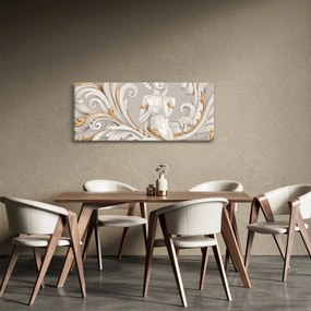 Az istennő képe díszítő háttérben (120x50 cm)
