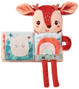 Lilliputiens - Gyermek textil világító könyv szarvas Stella