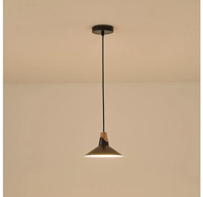 Csillár zsinóron 1xE27/15W/230V fekete