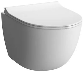 VitrA Sento wc fehér színben matt felülettel hátsó kifolyással 7748-001-0075