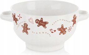 Húsleveses tál Leveses tál Mézeskalács Karácsonyi 750 ml