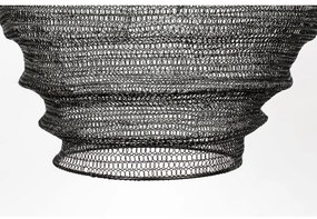 Lena fekete függőlámpa, ø 48 cm - White Label