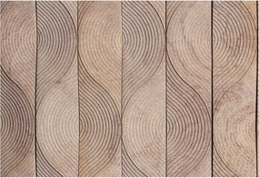 Dekoratív Fotótapéta Hálószobába Fa hullámok 152x104 Ragasztó