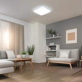 Brilagi - LED dimmelhető mennyezeti lámpatest SMART LED/36W/230V 53x53 cm Wi-Fi Tuya + távirányító