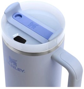Lila rozsdamentes acél termosz szívószállal 1,18 l Quencher H2.0 FlowState Tumbler Dew Drop – Stanley