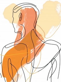 Poszter 39,5x55cm Tulajdon kontúr