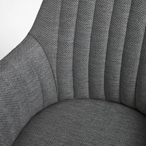 Madina sötétszürke irodai szék - Kave Home