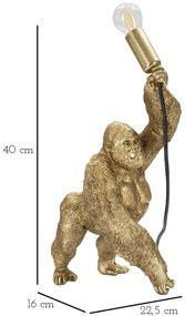 Asztali lámpa gorilla 22,5x16x40cm