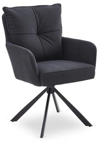 Forgó Étkező/Tárgyaló Fekete Színben. CITY