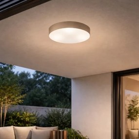 Rabalux 75068 - DOLEN kültéri mennyezeti lámpatest, 3xE27/9W/230V, Ø 39 cm, IP43, bézs
