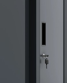 KACPER II 1 Plus fém munkavállalói szekrény 400 x 1800 x 500 mm