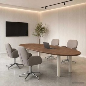 vidaXL Forgós Íróasztali Székek 4 db 54 x 58 x 90 cm Tópszínű Szövet