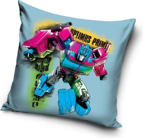 Transformers Optimus Prime párnahuzat 40x40 cm Velúr