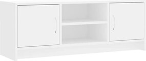 vidaXL fehér szerelt fa TV-szekrény 102x30x37,5 cm