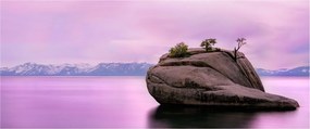 Kő a tengerben képe (120x50 cm)