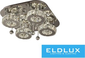 ELDLUX C89186-4-4 Kristály Mennyezeti Lámpa IP20