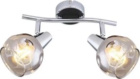 Rabalux beltéri karos spotlámpa e14 2x40 w króm tamara