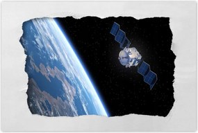 Poszterek 120x80 Mesterséges műhold űr