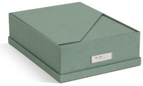 Zöld karton rendszerező szett 5 db-os dokumentumokhoz Holger Canvas Paper Laminate – Bigso