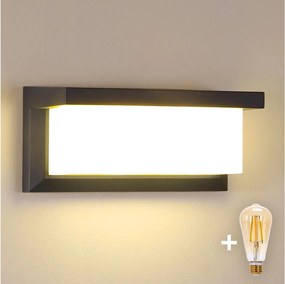 Brilagi - LED dimmelhető fali lámpatest BRICKY 1xE27/6W/230V 2700-6500K IP54 antracit