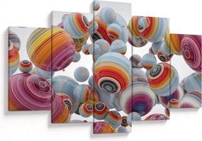 Festett gömbök képe (150x105 cm)