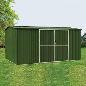 Avenberg HUNTER G1 Kerti ház szerszámokra, szányasajtó 4.1 x 2.6 m ZÖLD