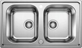 Blanco Dinas 8 szálcsiszolt acél mosogató csaptelep A Legolcsóbban!