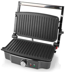 Nedis KAGR131FSR - Kontaktgrill 1500W/230V