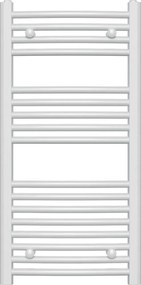 Novaservis - Fürdőszobai létra törölközőszárító radiátor 365W/230V 90x45 cm fehér lekerekített