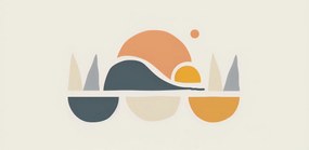 Poszter 91,3x44,5cm Felmagasztalt dombok