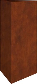 vidaXL corten acél kerti növénytartó 40x34,5x75 cm