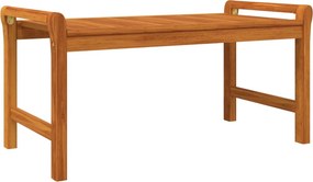 vidaXL tömör akácfa dohányzóasztal 100 x 50 x 50 cm