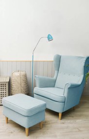KAJA K-MT-201 TURKUSOWY KAJTEK I Kék Színű Állólámpa 1xE27 15W IP20