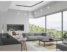 Argon 4308 - Csillár rúdon sínrendszerhez BANG 1xG9/6W/230V sárgaréz