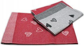 Alkalmazási Elemek 3 db egyiptomi pamut törölköző készlet 50*70 cm, Szív