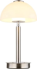 Globo 21953N - ULDIN érintésvezérelt, dimmelhető LED asztali lámpa LED/7W/230V 3000K matt króm