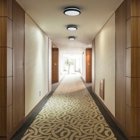 LED Kültéri mennyezeti lámpa MARLON LED/48W/230V 4000K IP54 fekete