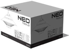 Sugárzó fűtőtest 1500 W, mennyezeti, IP44, távirányító 90-034