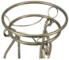 Virágállvány 37x29 cm arany