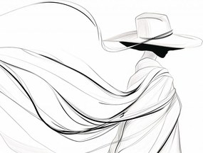 Poszter 18x13cm Eltűntél a sarkon túl