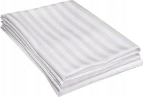 Adamas lepedő 140x200 Csíkos Hotel Fehér