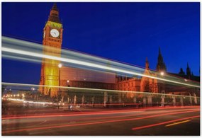 Poszterek 155x105 A Big Ben mellett lebegett