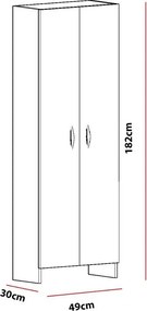 Atlantis White szekrény