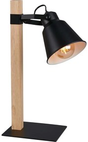 Briloner Briloner 7406-015 - Asztali lámpa TALE 1xE27/25W/230V fekete BL1757