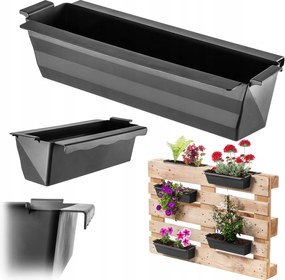 Virágtartó Kaspó Eurolaj Doboz 40 cm Virágtartó 12 db