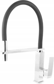 Konyhai Csaptelep Króm, Kihúzható Kifolyócsővel